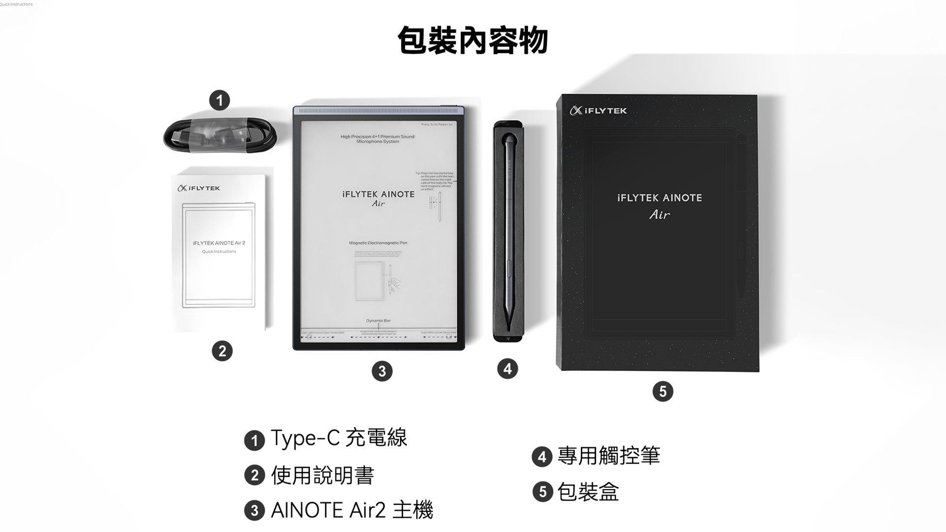 iFLYTEK AINOTE Air2 AI智能會議筆記本| 快譯通abee